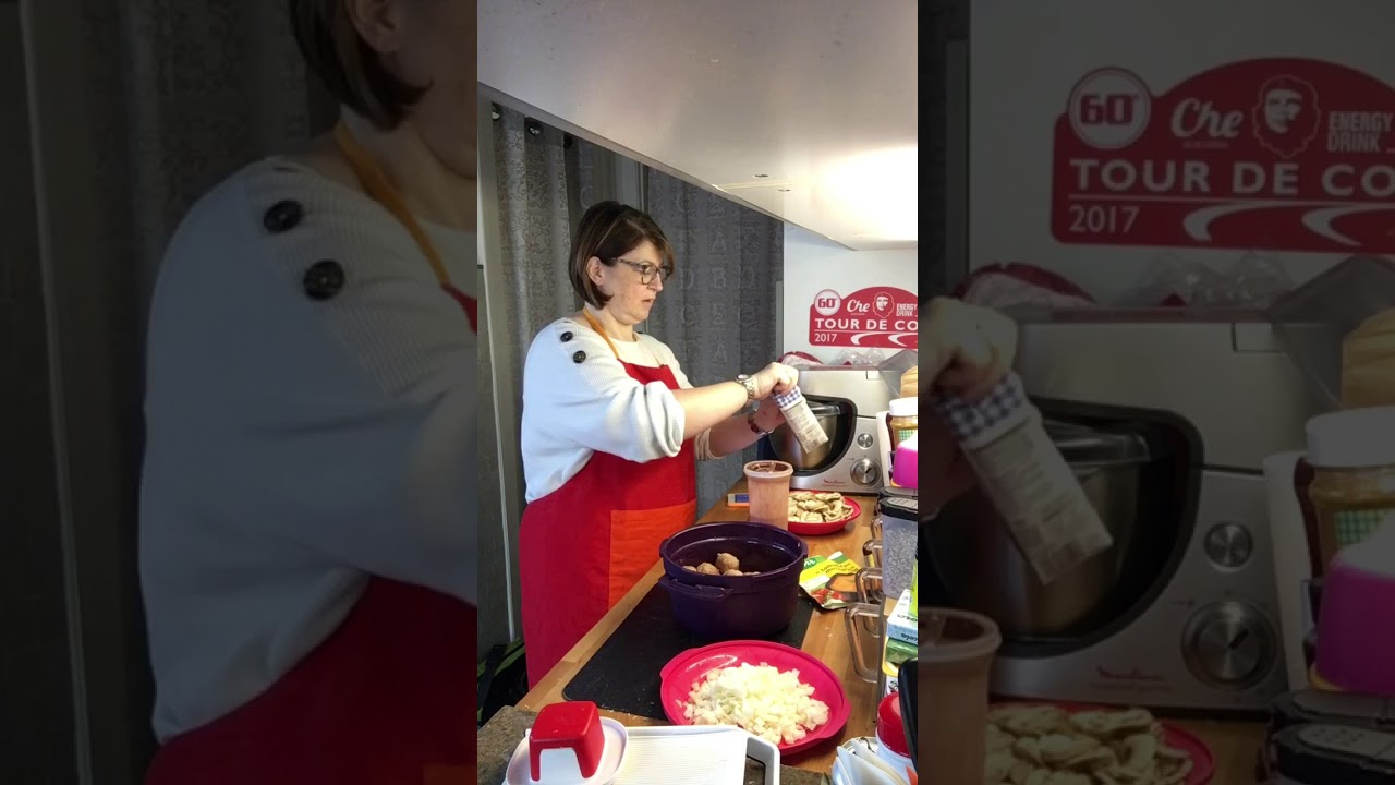 Boulettes de bœuf Tomate Mozza avec la Micro Minute by Tupperware