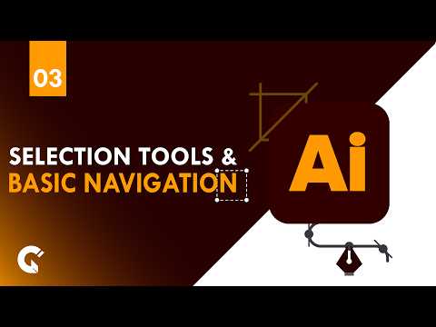 Adobe Illustrator for Beginners | Selection Tools & Basic Navigation
