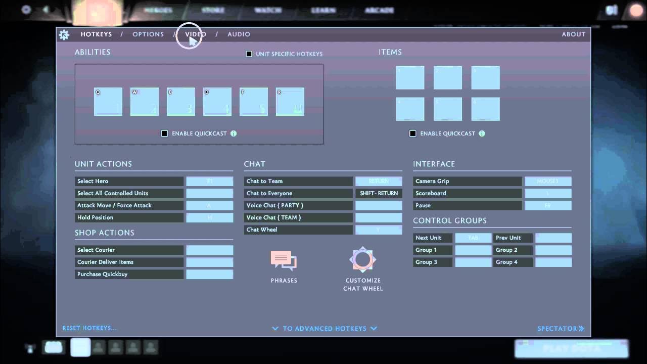 Legacy hotkeys dota фото 45