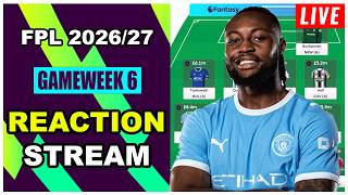 FPL Gameweek 6: REACTION STREAM | Live Q&A | Fantasy Premier League Tips 2026/27 screenshot 5