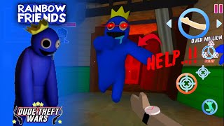 Rainbow Friends Hunting 😱‼️ - Dude Theft Wars Exe - Dude Theft Wars Funny Moments #4 - ApKim Gaming