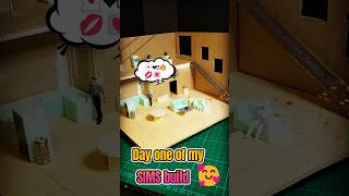 A sneak peek at my SIMS Diorama #sims4 #miniature #diy