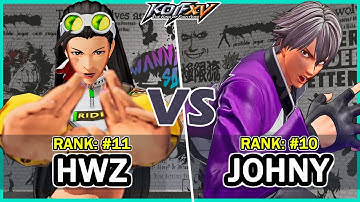 KOF XV 🔥 HWZ (Chizuru/Krohnen/Elisabeth) vs Johny (Rock/Kula/B.Jenet) 🔥 Steam