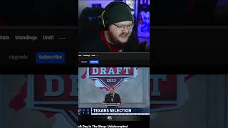 My Live Reaction To The Texans Taking Stroud at No. 2
