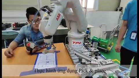 Hướng dẫn lập trình | Khóa học lập trình và vận hành robot ABB | Trung tâm đào tạo Tự động hóa TPA