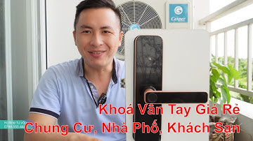 Khuyến Mãi Giá Ổ Khóa Vân Tay Cửa Gỗ TTlock Chất Lượng & Tính Năng Như Loại 20Tr - Khuyến Mãi 30.04