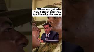 When the new soldier asks 47 questions about a 2 step task 🤦‍♂️😂 #army #funny #why