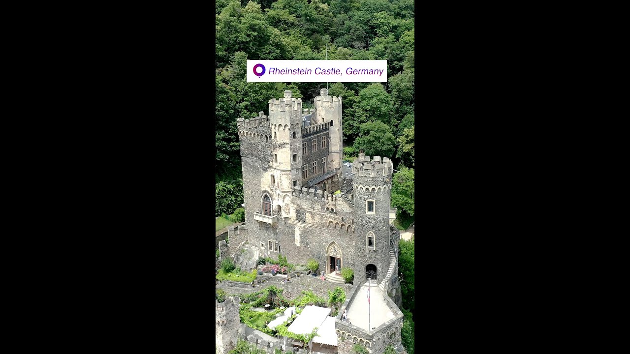 Rheinstein Castle: The Eagle’s Nest of the Rhine | Germany’s Cliffside Fairytale 🏰