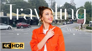 Olinda  Victoria Australia Walking Tour  4K