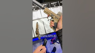Hands on Suppressed Beretta APX A1 Pistol - SHOT Show 2025 #shotshow2025