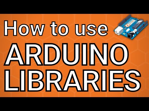تصویری: چگونه یک کتابخانه به آردوینو اضافه کنم؟