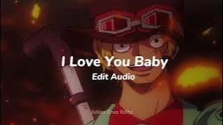 I Love You Baby - Frank Valli [Audio Edit]