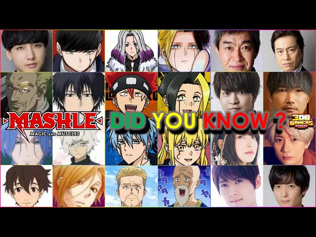 Seiyuu Corner on X: Mashle: Magic and Muscles Season 2 - Divine