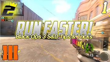 HOW TO RUN FASTER IN BLACK OPS 3!!! || INFINITE SLIDE & POWER SLIDE! (BO3: S&D Tips & Tricks)