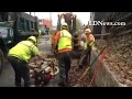 A City of Lebanon authority crew wirk
