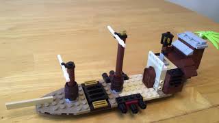 LEGO MOC Piggy Pirate Ship 2.0 by timeremembered