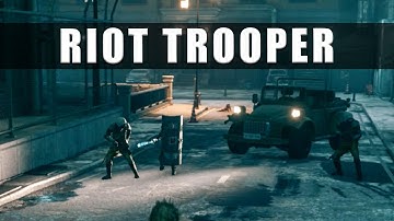 Final Fantasy 7 Remake Riot Trooper - How to beat Riot Troopers