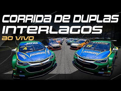 STOCK CAR 2022 AO VIVO | CORRIDA DE DUPLAS EM INTERLAGOS | 1º ETAPA