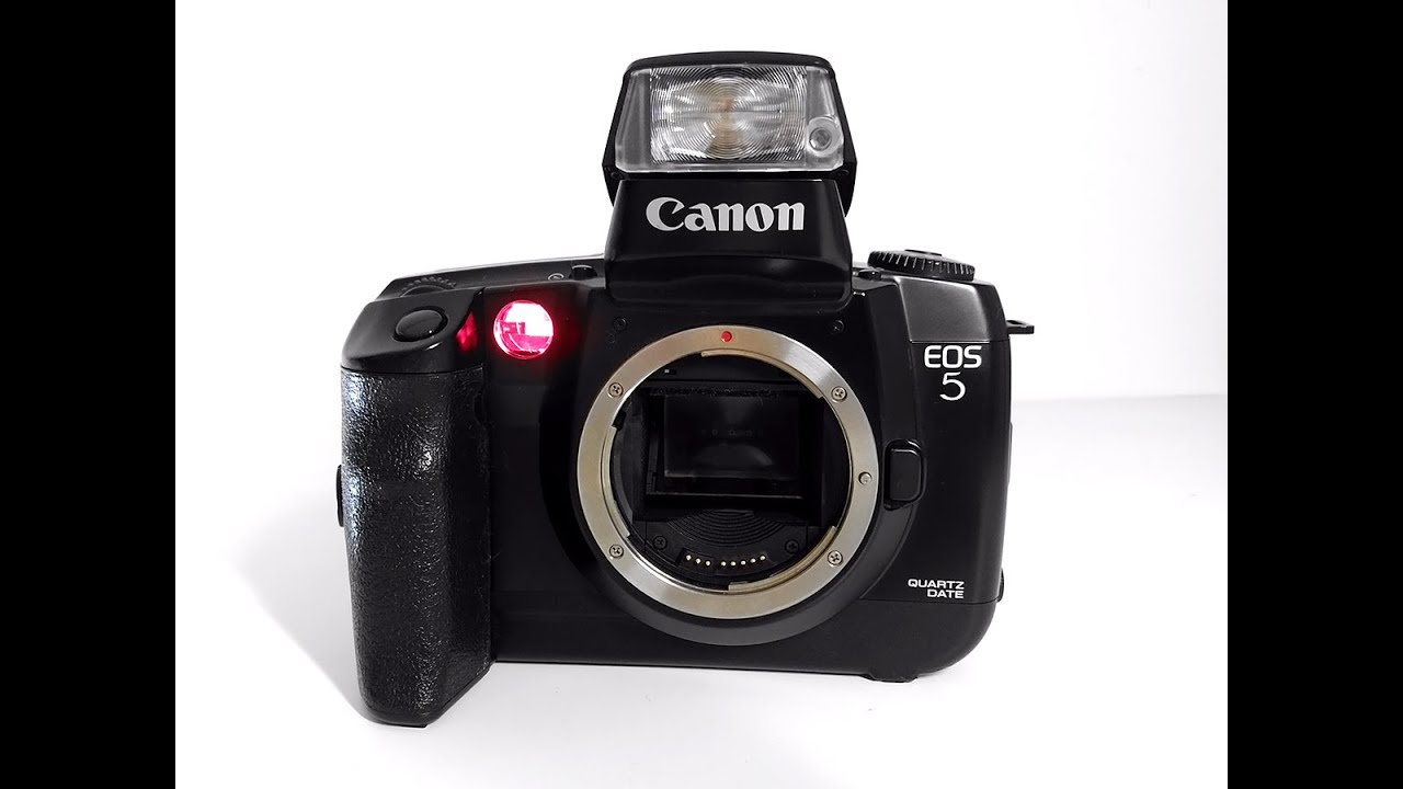 CANON EOS 5 QD SLR Camera - YouTube