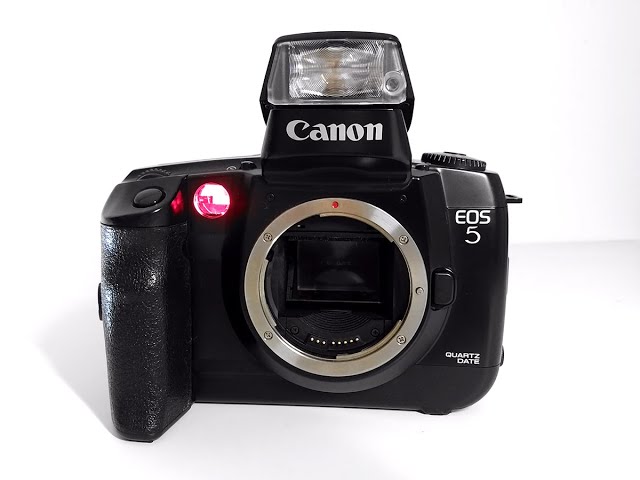 Canon EOS 5 レンズ付き CANON EOS 5 QD SLR Camera - YouTube