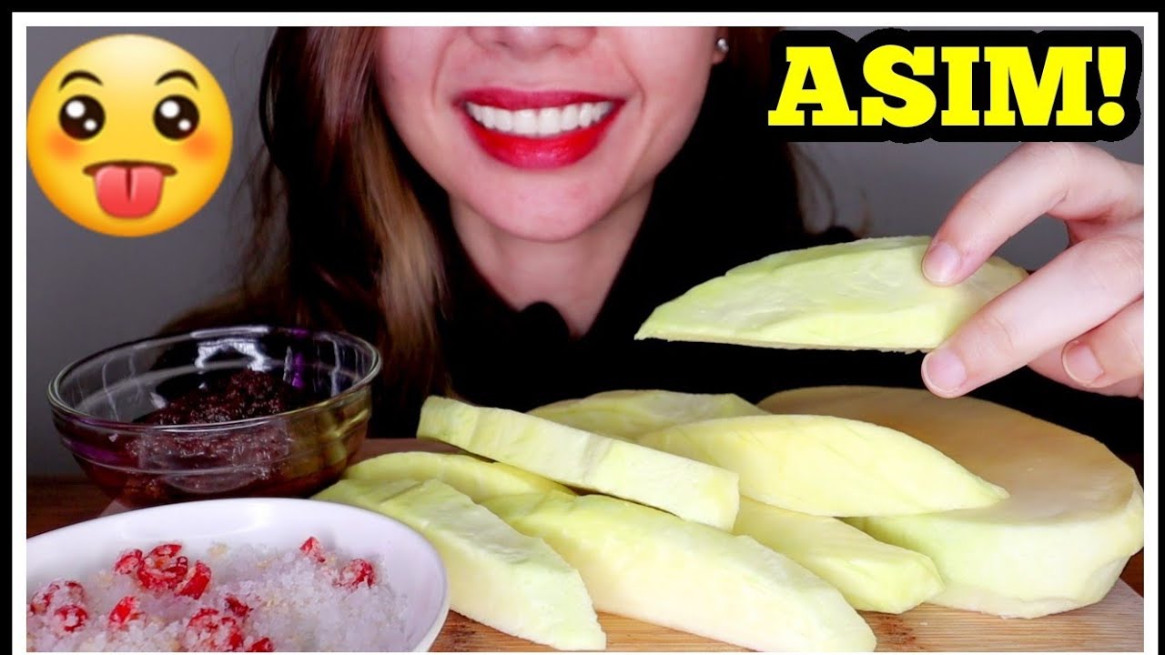 MANGGANG HILAW ( SOUR MANGO ) ASMR | ANG LUTONG!