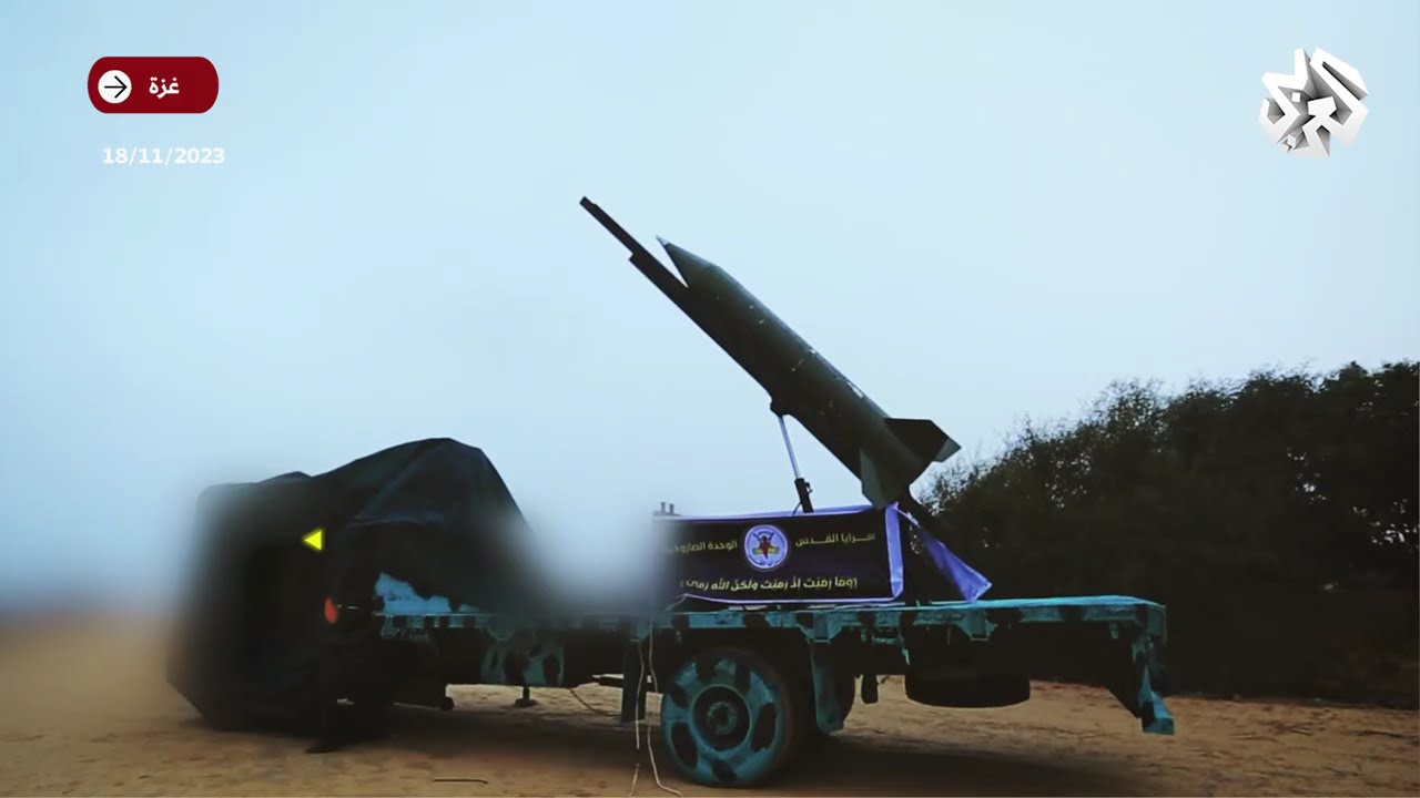 سرايا القدس تبث مشاهد من إطلاق صاروخ بدر 3 الذي دكت به المدن المحتلة