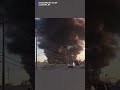 Video shows massive smoke plume after UPS plane crashed and caught fire at Kentucky airport.