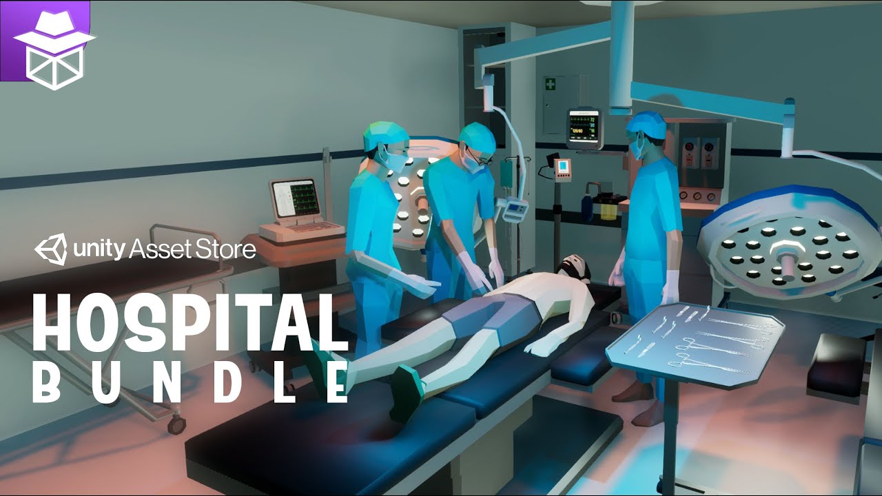 Exploring the Ultimate Low Poly Hospital Bundle – Full Tour & Showcase