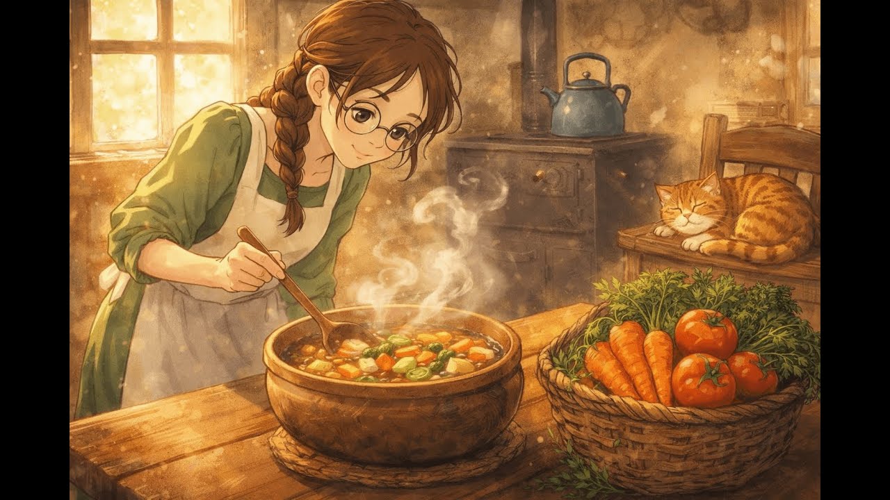 Cooking with Nature’s Bounty | A Peaceful & Simple Countryside Life 🧺