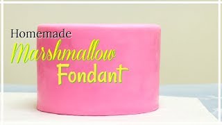Marshmallow Fondant / Homemade -Recipe