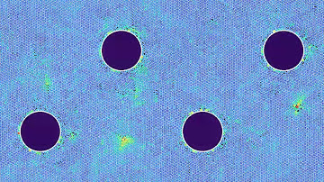 Beyond the jamming transition: Phonons in a granular material