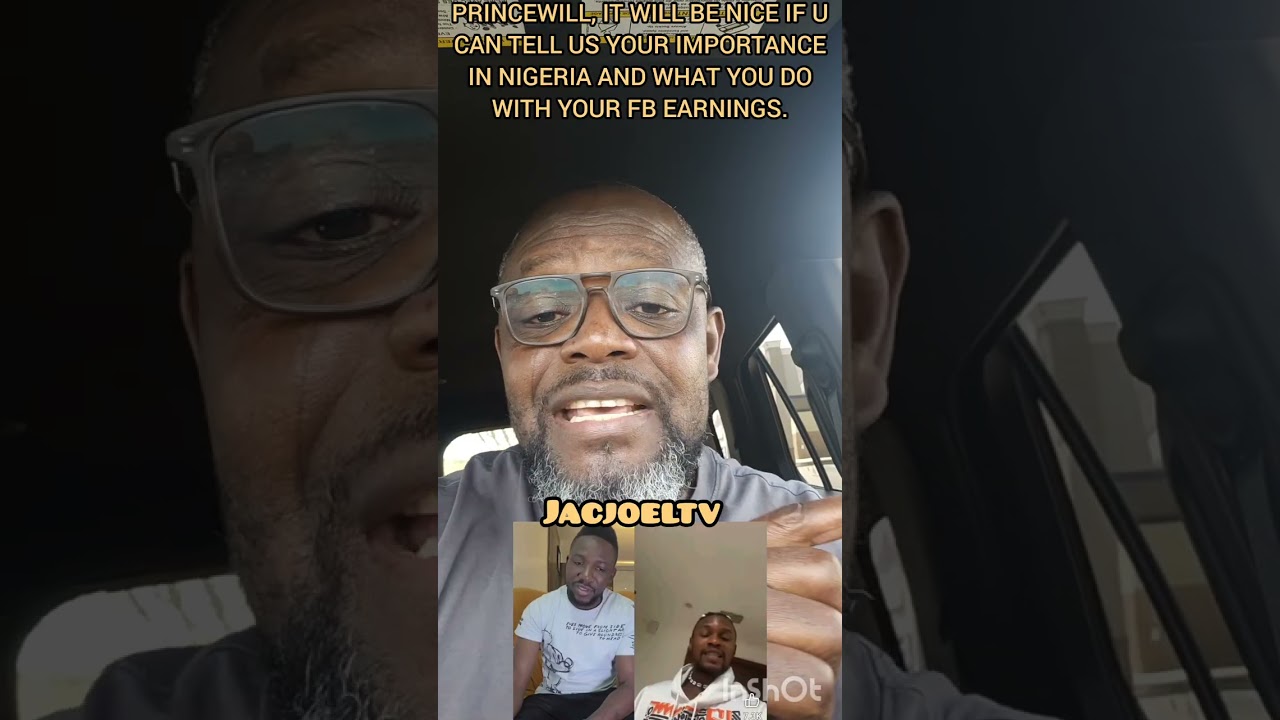 PRINCEWILL TELL THE PUBLIC WHO YOU HAVE HELPED WITH YOUR FB EARNINGS. 