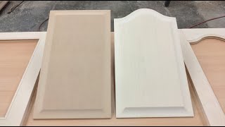 Como hacer tableros para puerta con madera y MDF