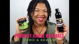 Product Junkie Naturals Review | Type 3/4 Natural Hair |