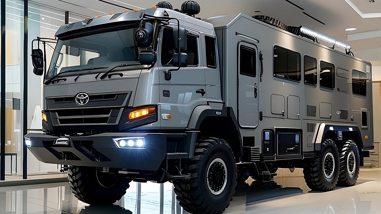 2026 Toyota HyperMax 6×6 Motorhome | บ้านเคลื่อนที่ไฮเปอร์ลักชัวรี 6 ล้อ สายออฟโรดสุดโหด!