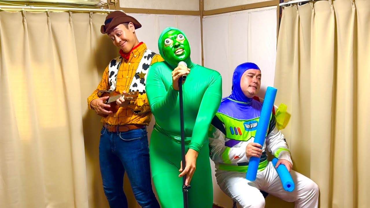トイ・ストーリー ロアリン・ラフス・レックス Toy Story 4 English and Japanese! Talking Friends Rex | Toy Story