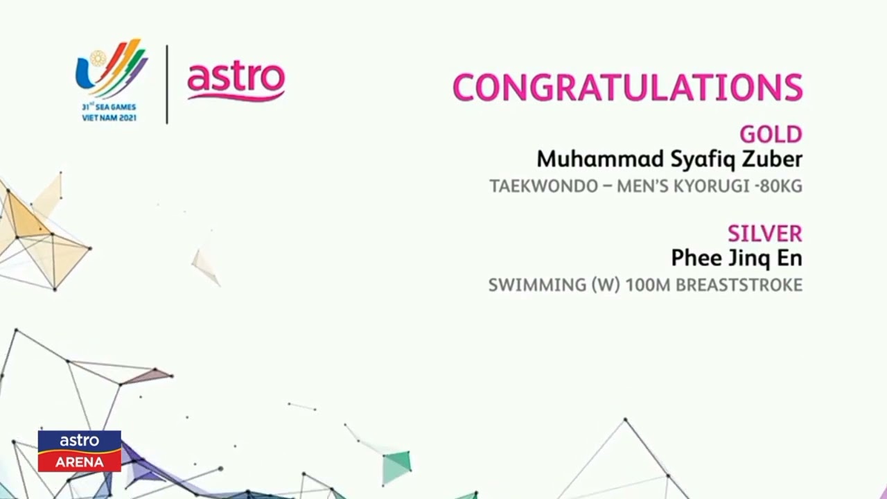 [Promo] Astro Congratulations 31st Sea Games Vietnam 2022  | Astro ARENA