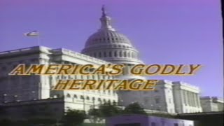 AMERICA'S GODLY HERITAGE (1992) — WallBuilders, Inc. [VHS Rip / Digitization] Christian David Barton screenshot 4
