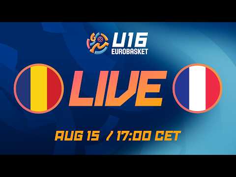 LIVE - Romania v France | FIBA U16 Women's EuroBasket 2026 | Group Phase