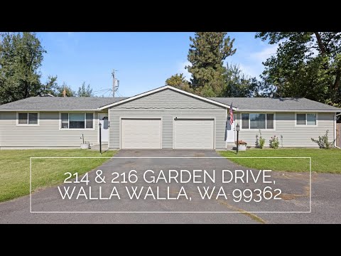 216 Garden Drive, Walla Walla, WA home video tour