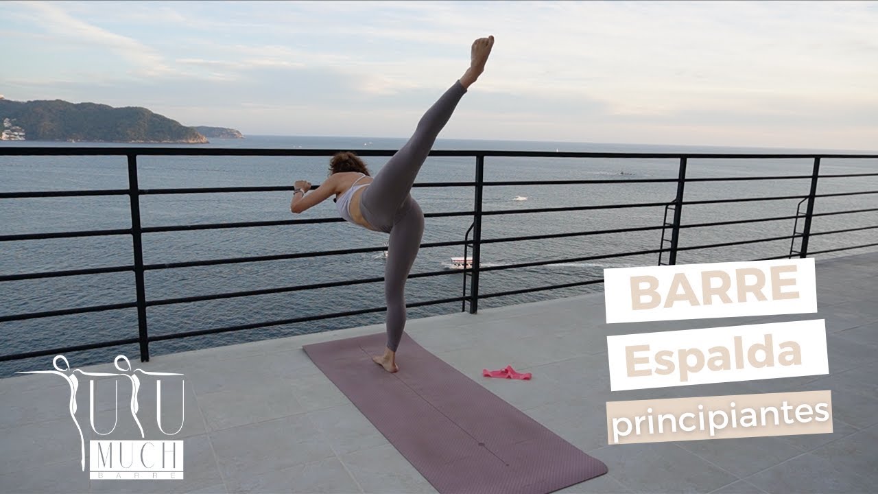 BARRE clase completa (31 minutos) ESPALDA principiantes