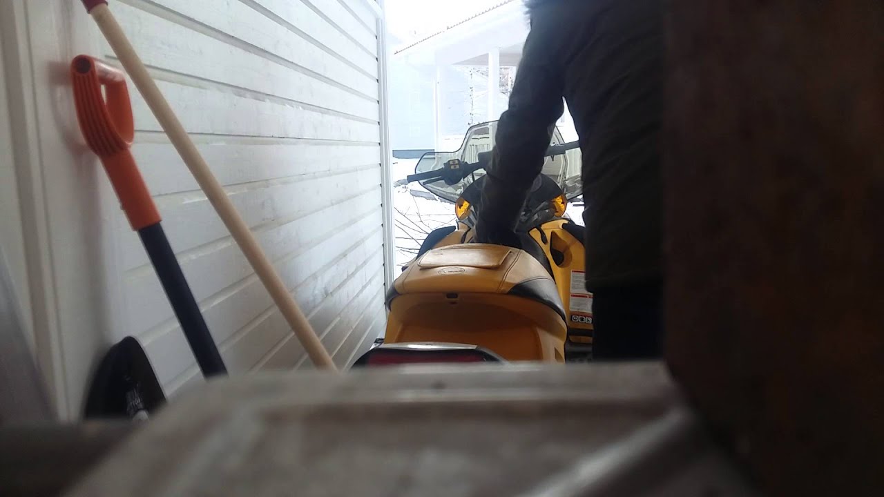 Coldstart Ski-doo MXZ 550 F - 28C