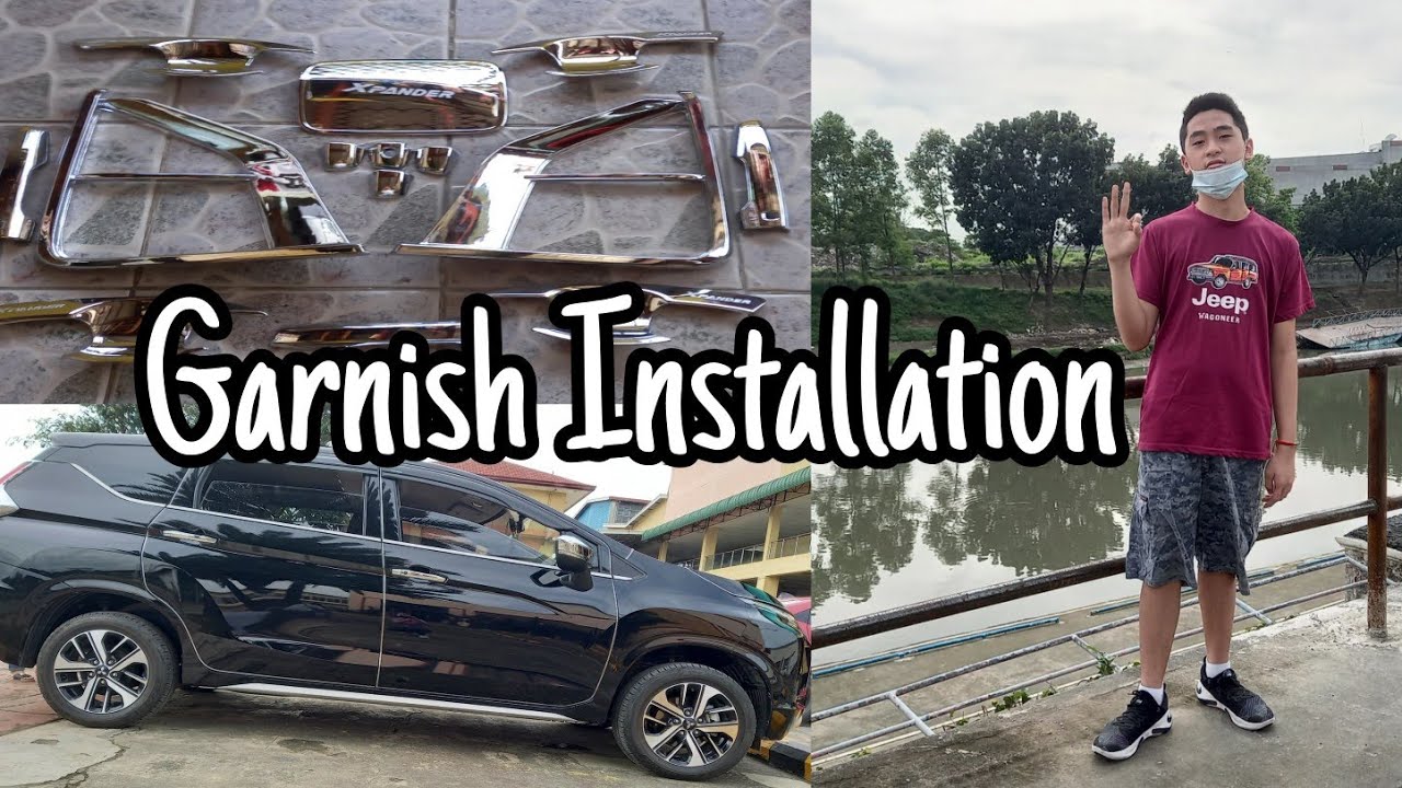 Mitsubishi Xpander Garnish Installation