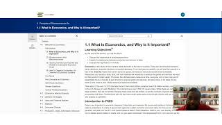 Business Expert Series (Microeconomics) - I studied chapter 1 section 1 of Openstax's Principles o