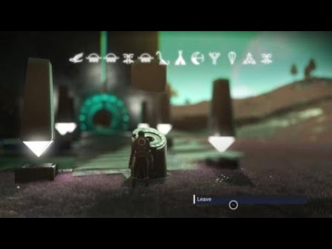 No Man's Sky_Euclid galaxy exotic ship portal glyph's - YouTube