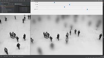 Tilt Shift effect using OpenCV in Python