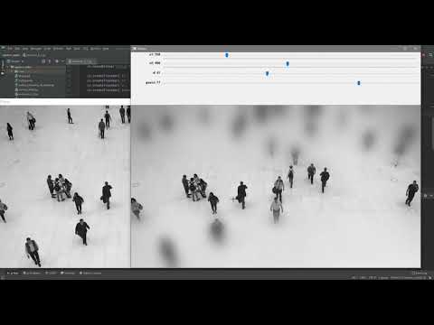Tilt Shift effect using OpenCV in Python