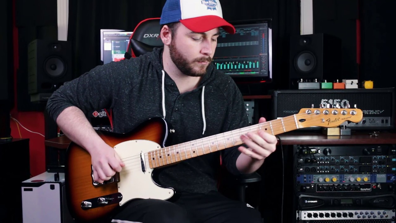 Johnny Hiland In Your Face Guitar Cover YouTube
