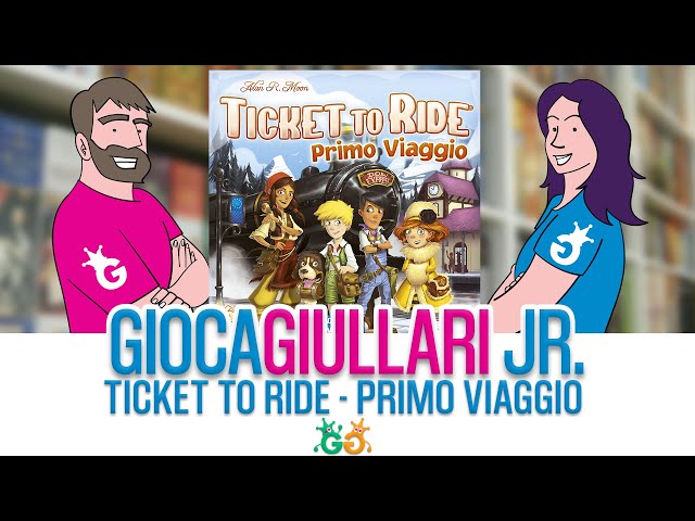Gioca Giullari Junior - Ticket to Ride Primo Viaggio Gioco da tavolo per  bambini 6+ 