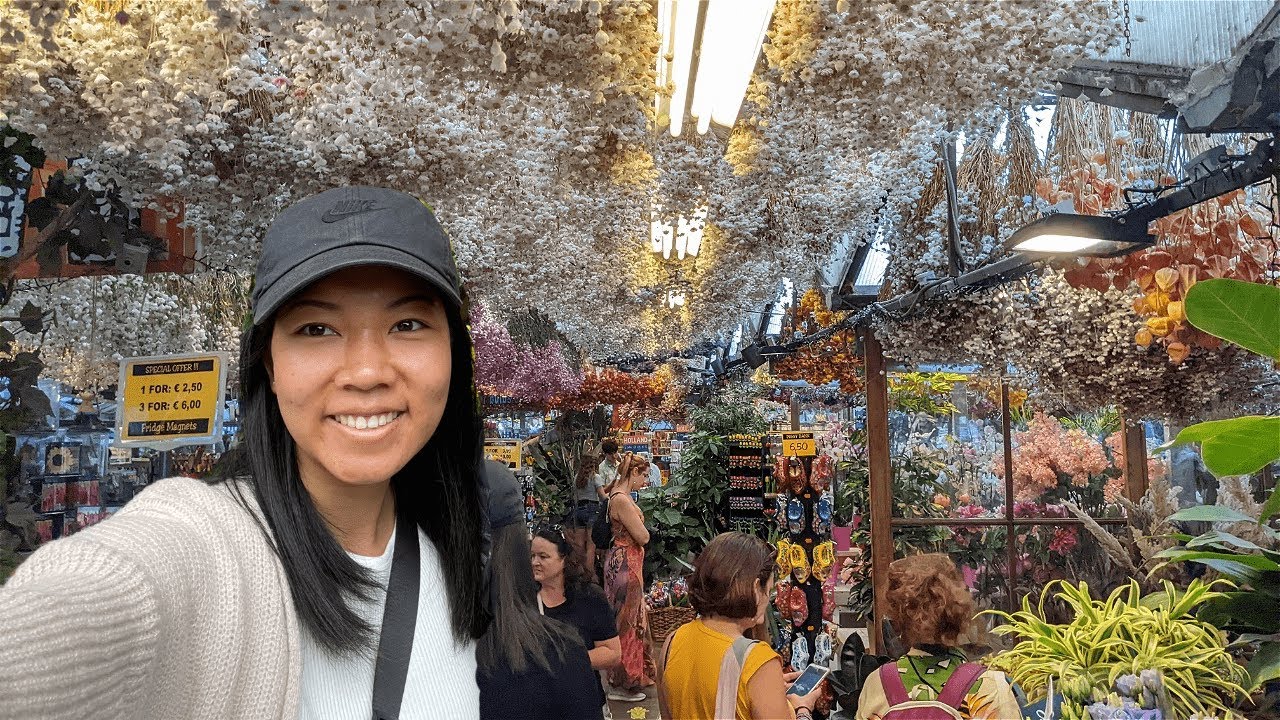 visiting Amsterdam without an itinerary | museums, flower market, good Chinese food!